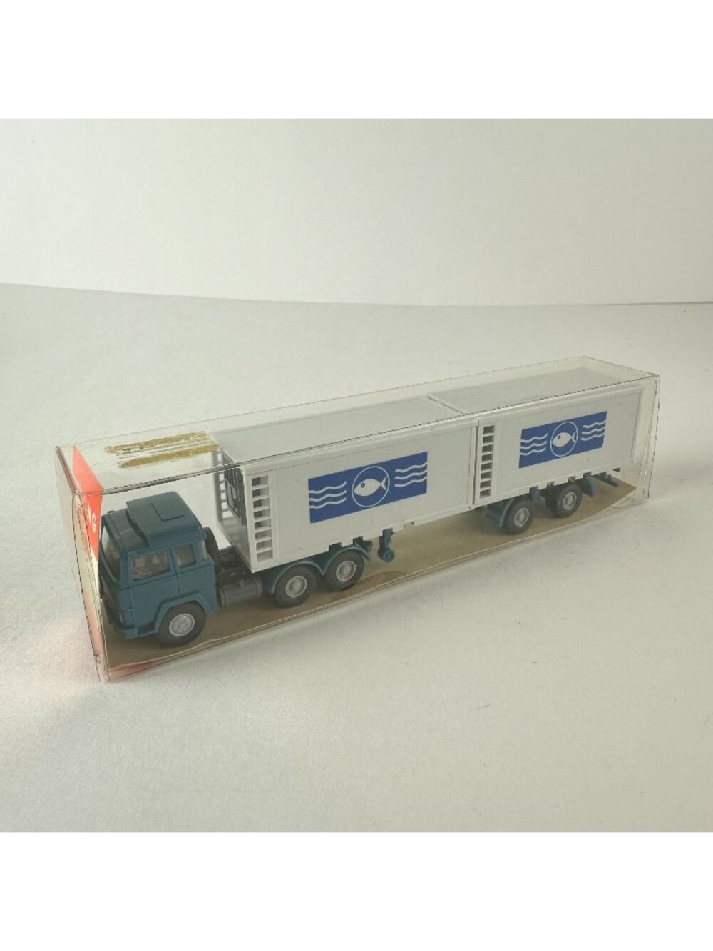 Vintage Wiking Kühl-Container Sattelzug No. 522 Model Truck